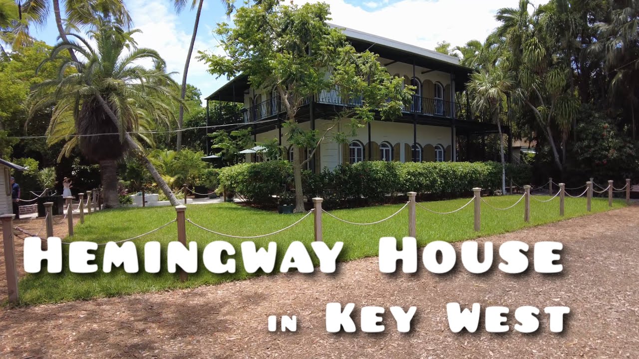 4K Walk Tour of the  Hemingway House & Museum in Key West