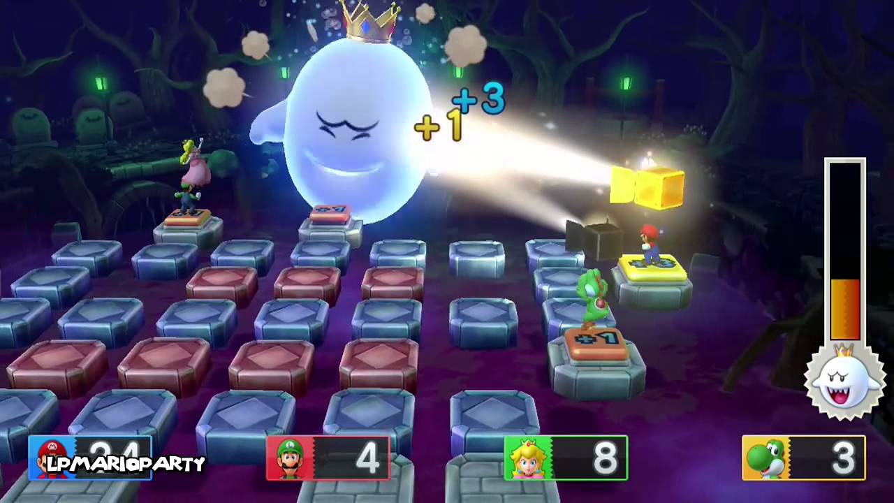 Mario Party 10 Minigame: King Boo’s Tricky Tiles (DE: König Buu Huus Felderwirrwarr)
