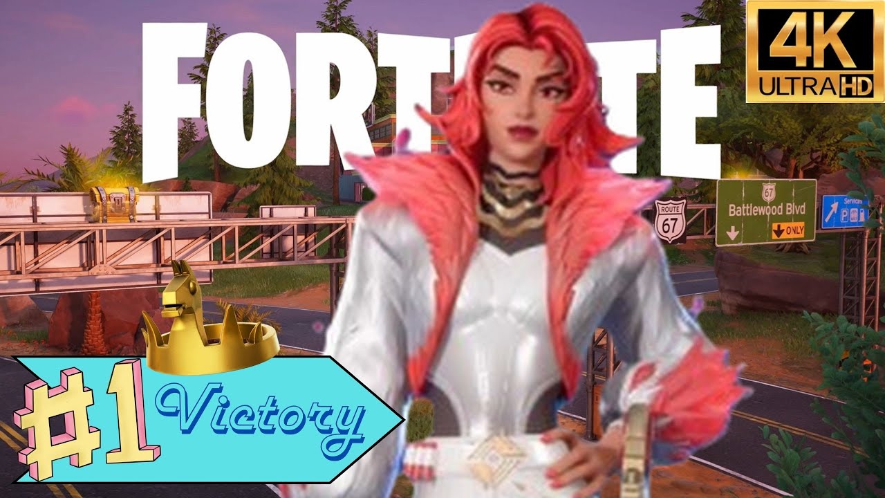 Fortnite Crowned Battle Royale #1 with Valeria January 12th 2025 - Zero Build 4K