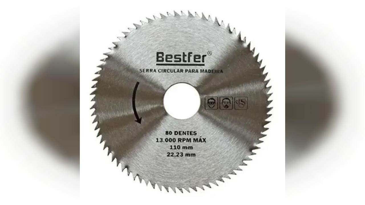 Review: Disco Serra Para Madeira Mdf Forros E Compensados 80 Dentes Cor Prata