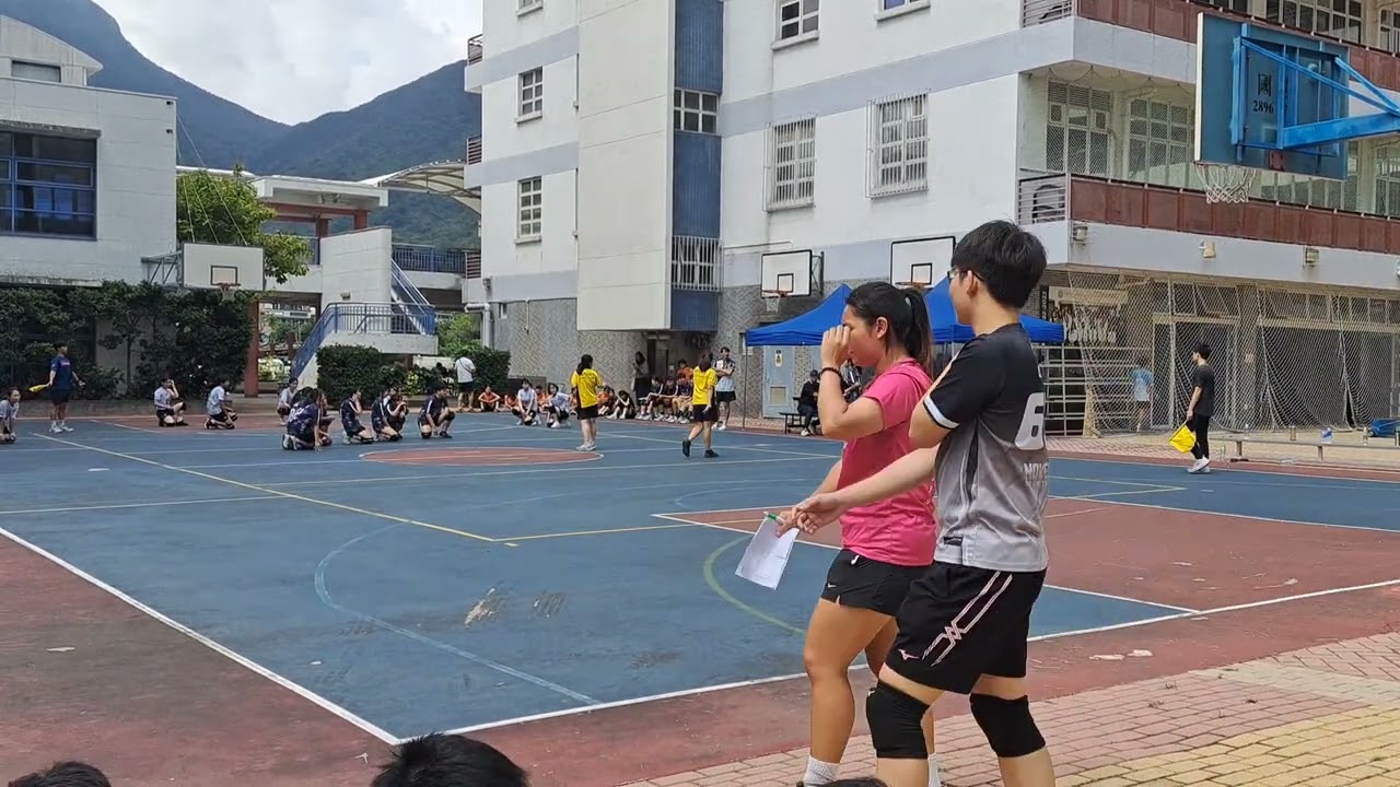 2024單球式閃避球學界 u18女子 cucch vs 鄧顯