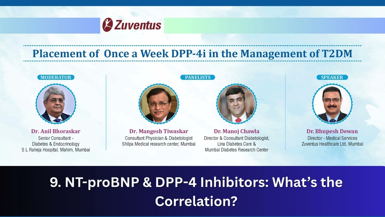 NT-proBNP & DPP-4&nbsp; Inhibitors: What's the Correlation from Trelagliptin View?
