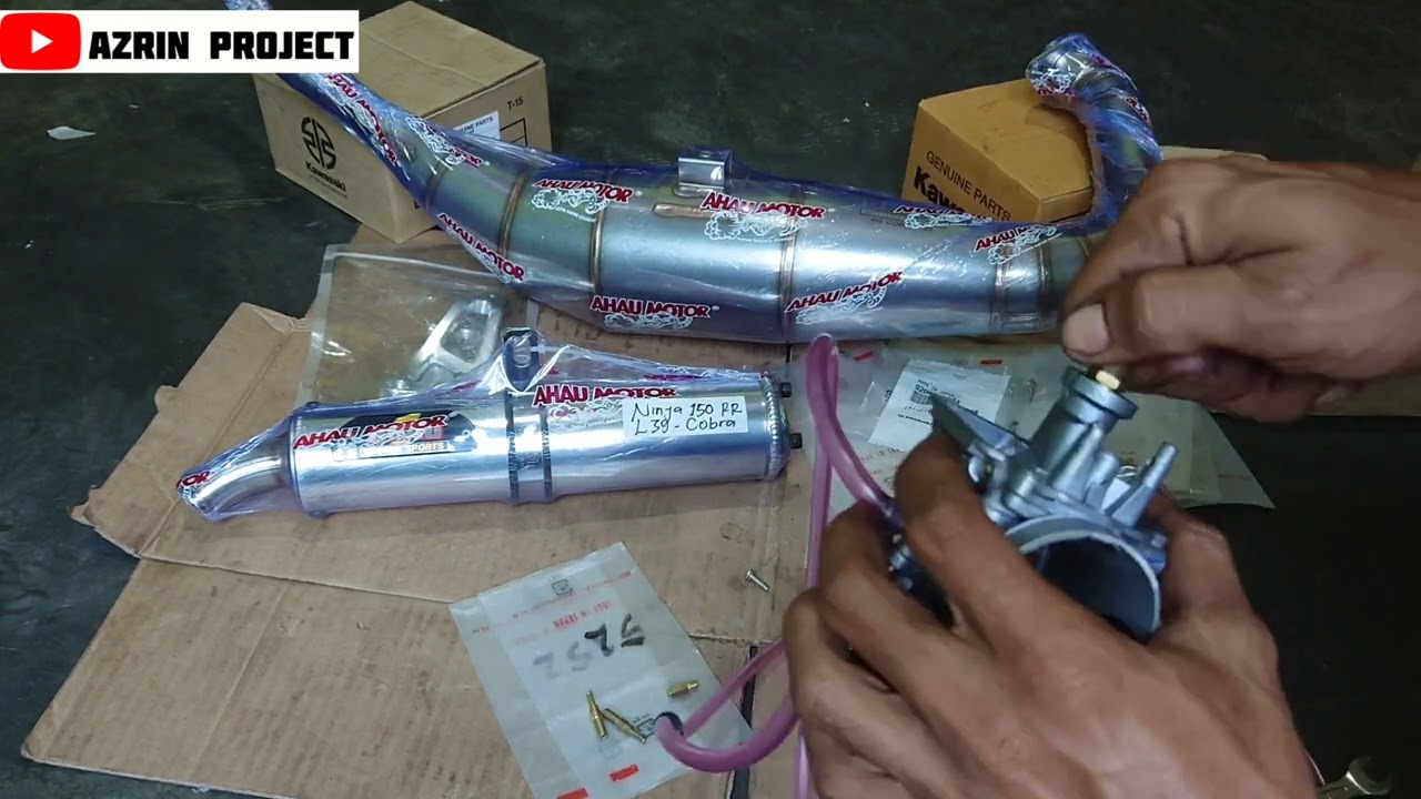 Ninja RR New Pasang Karbu PWK 28