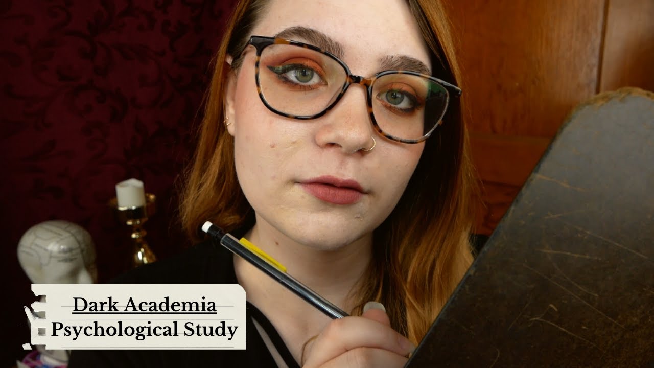 📝 Psychological Study by Dark Academia Student—Language & Personality Testing ✨ ASMR Soft Spoken RP