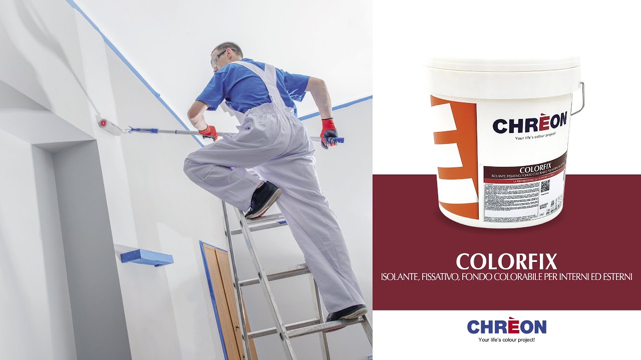 Scopri COLORFIX: fissativo, isolante e fondo pigmentato