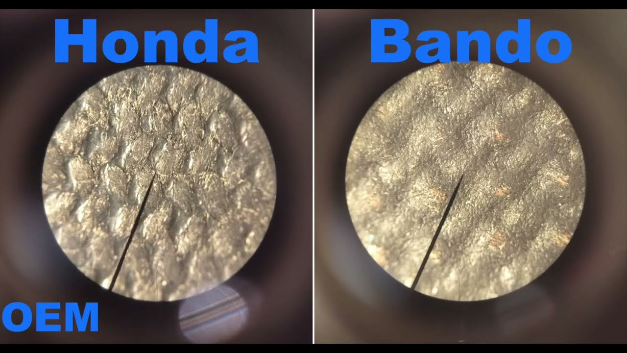 Drive Belt Comparison: OEM Honda vs Non-OEM Bando