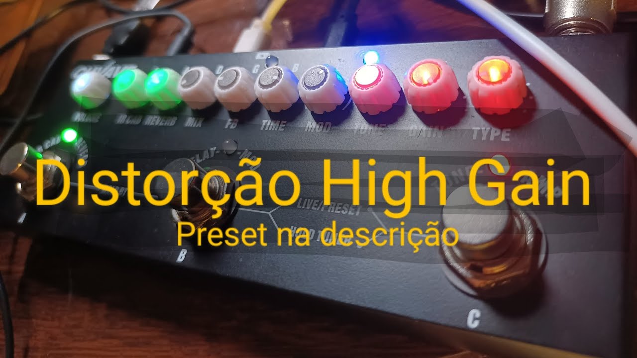 Distorção High Gain | Cuvave Cube Baby