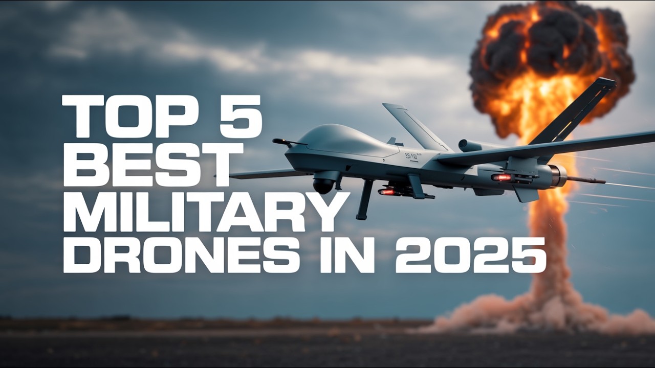 🔝 Топ-5 лучших военных дронов 2025 года | Обзор беспилотных летательных аппаратов 🛡️💥