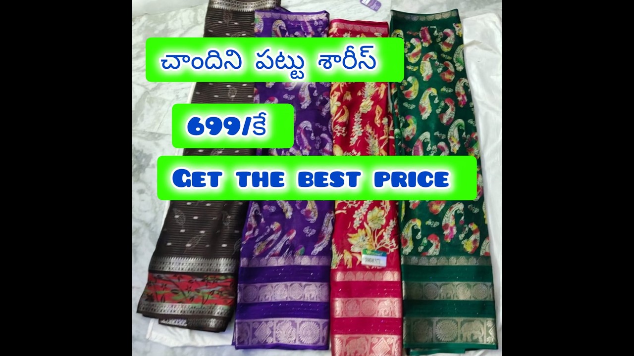 6300561068# Chandini Pattu Sarees# Mashru silk Sarees# Available#trending #saree