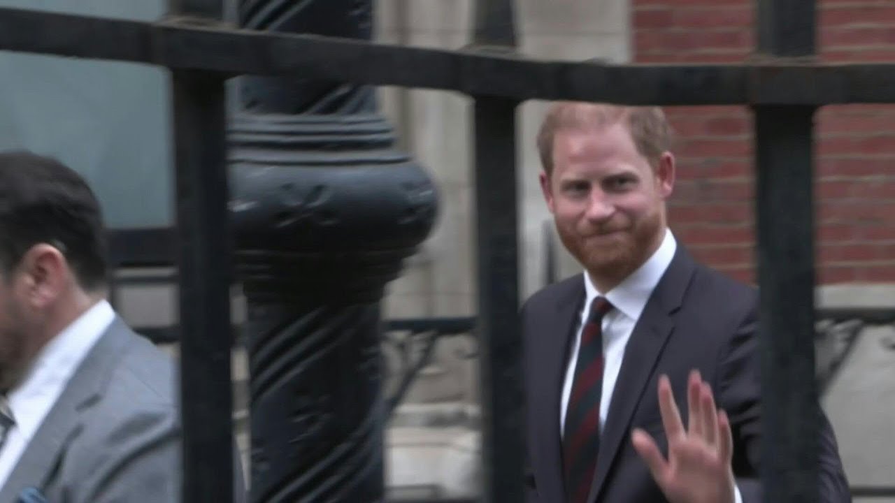 Prince Harry leaves London's High Court | AFP