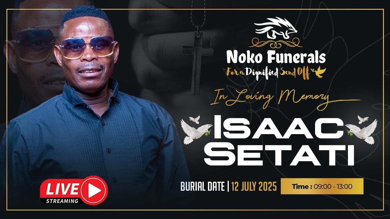 Celebrating the Life of Isaac Setati | Funeral Service Tribute