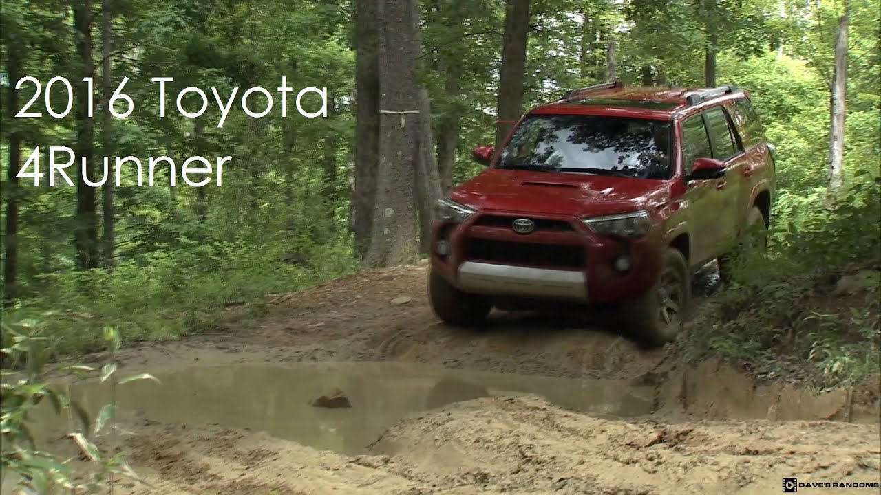 2016 Toyota 4Runner Trail Edition Tour and Off Road Footage