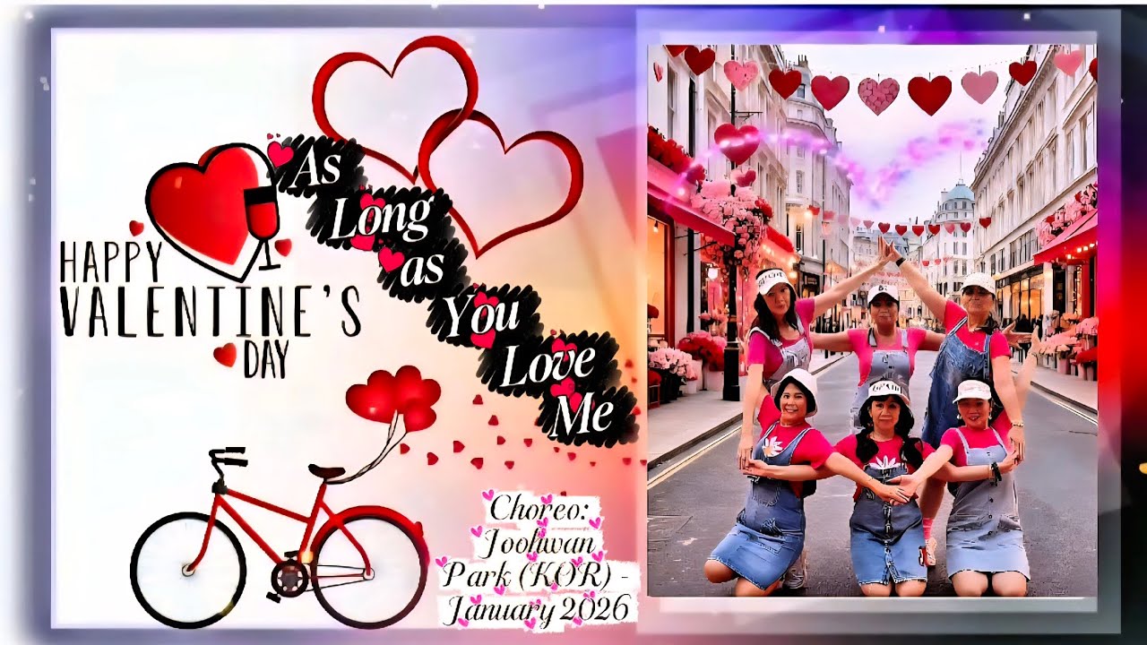 As Long as You Love Me (2026) | High Beginner | Choreographer:Joohwan Park(KOR) - January 2026|GLAMS