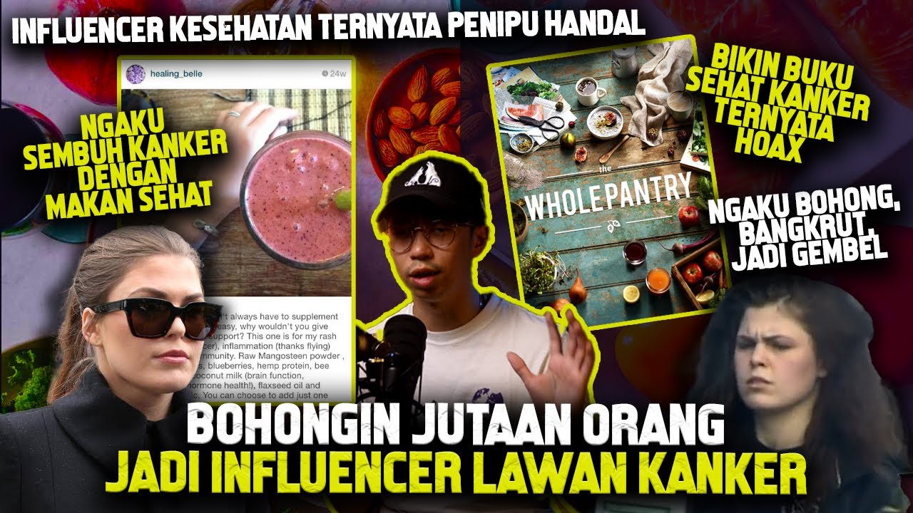 SELEBGRAM NGAKU KANKER, JUAL BUKU KESEHATAN, BIKIN DONASI, TERNYATA TIPU SATU DUNIA
