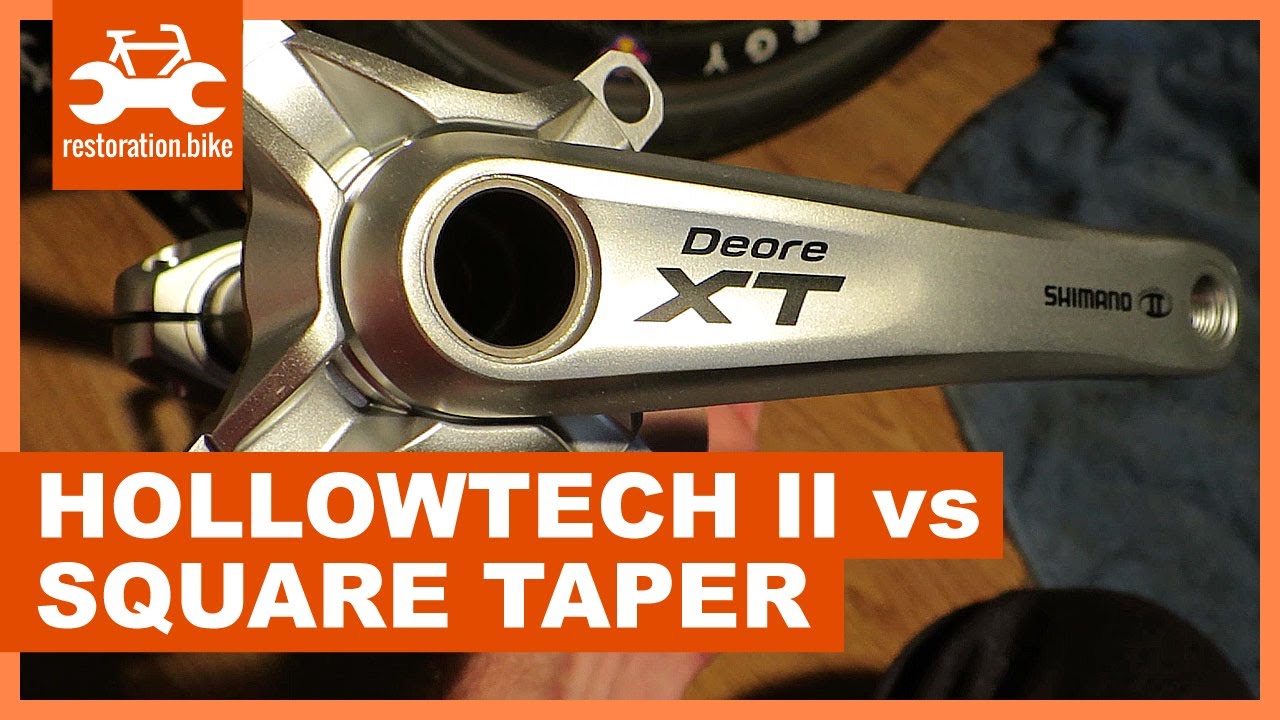 Hollowtech 2 против Square Taper