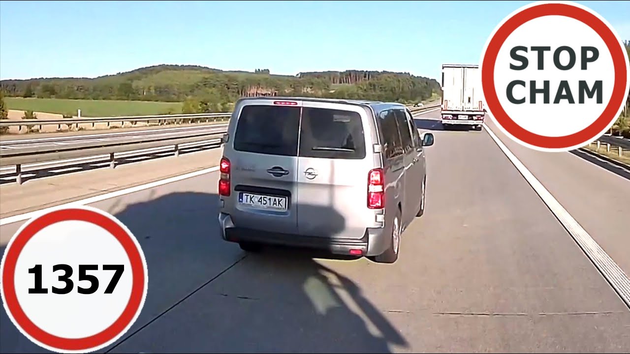 Stop Cham #1357 - Niebezpieczne i chamskie sytuacje na drogach