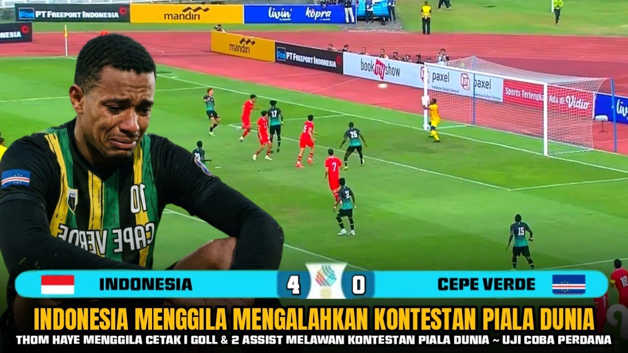 🔴BERLANGSUNG TADI MALAM - UJI COBA PERDANA INDONESIA MENGGILA MENGALAHKAN KONTESTAN PIALA DUNIA 