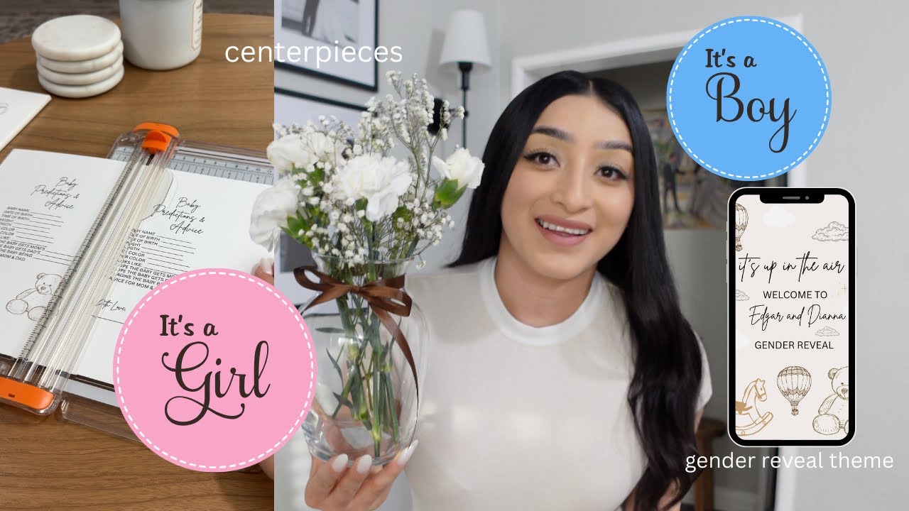 Gender Reveal Prep | Shopping, DIY, Decorating