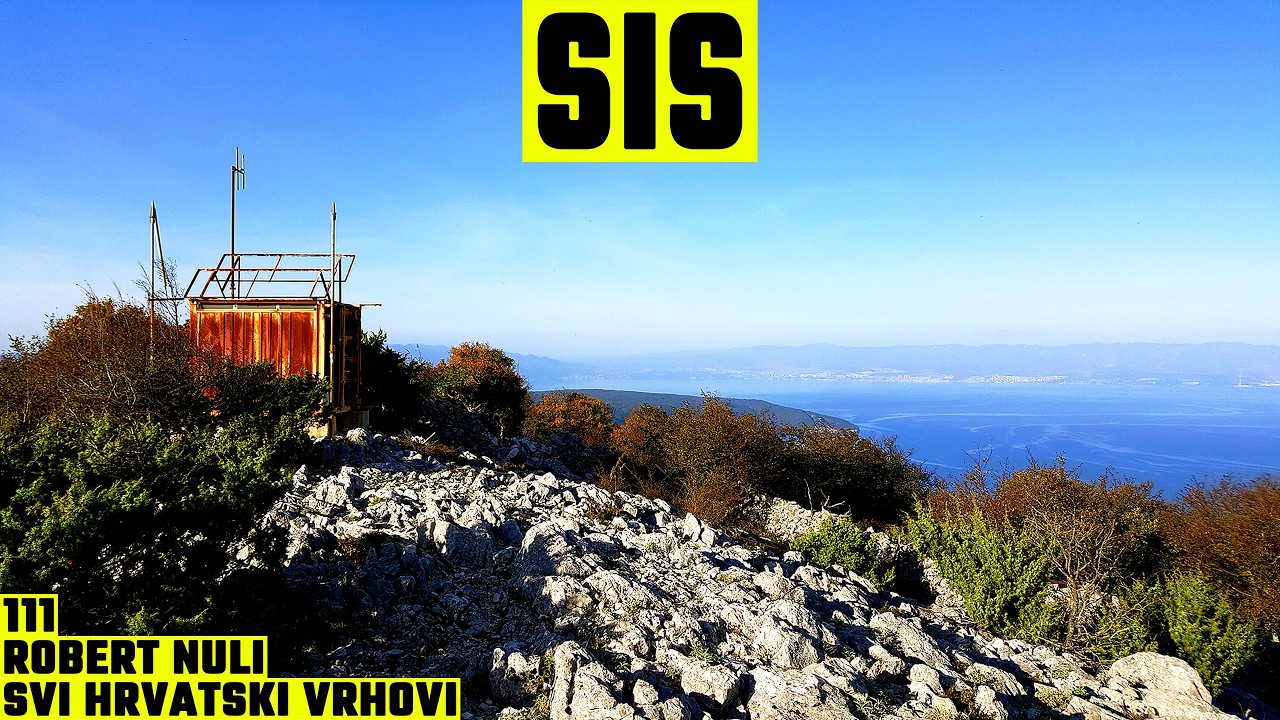 Sis, Cres, 639m - planinarenje [111. VRH iz serijala SVI HRVATSKI VRHOVI]