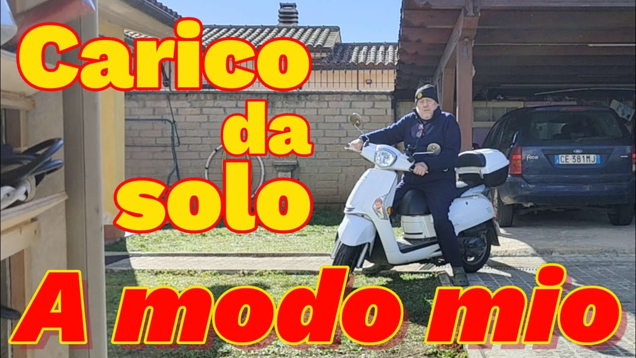 scooter in camper
