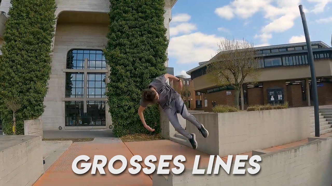 session FREERUN à Louvain la Neuve | spot mythique