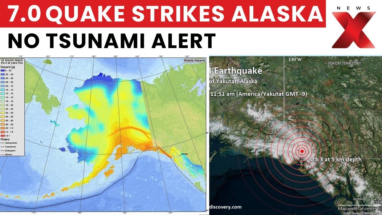 Alaska Earthquake Today: Magnitude 7.0 Earthquake Strikes Alaska&ndash;Yakuta Border | NewsX