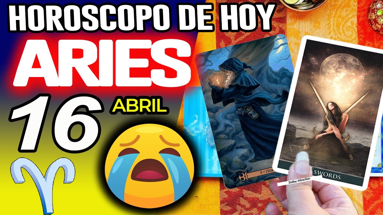 ARIES ♈ LLORARAS GRITARAS SALTARAS CON ESTA LECTURA❗️😱🔮 Hor&oacute;scopo De Hoy 16 De Abril 2026 | Mhoni