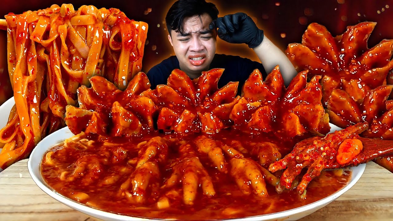MUKBANG SEBLAK CEKER MERCON PEDAS DAN BAKSO URAT MEKAR KUAH JELETET MURNI