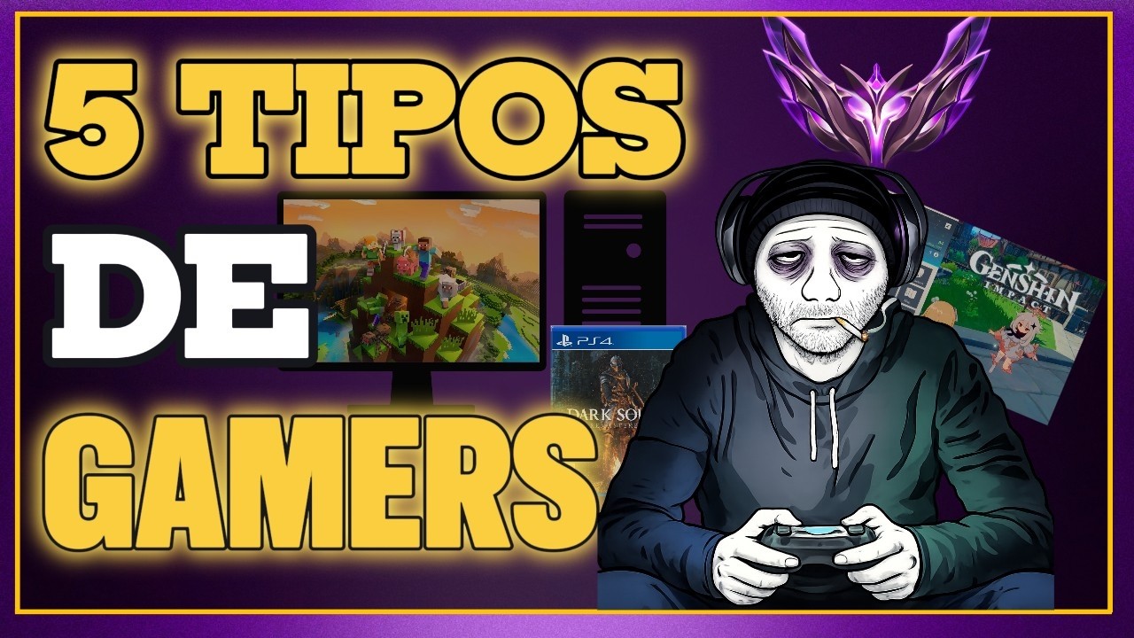 TIPOS DE GAMERS que TODOS conocemos EP.1 (cuál eres tú?)