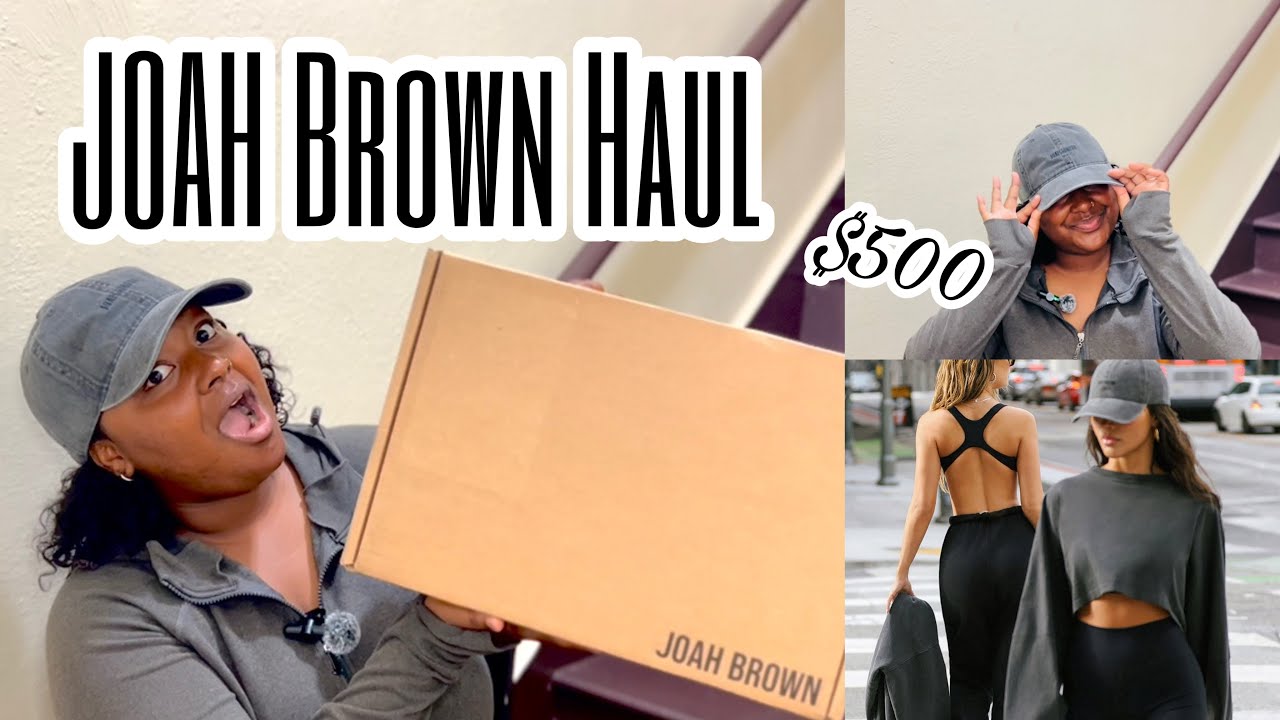 Joah Brown Haul | Unboxing Haul 2025