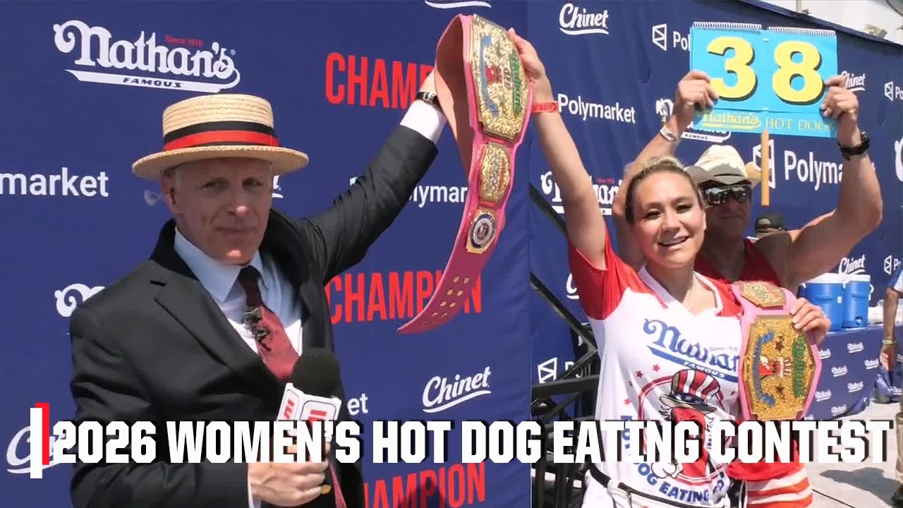 ПОЛНАЯ ЗАПИСЬ: Женский международный чемпионат по поеданию хот-догов Nathan's Famous 2026 года 🌭 ...