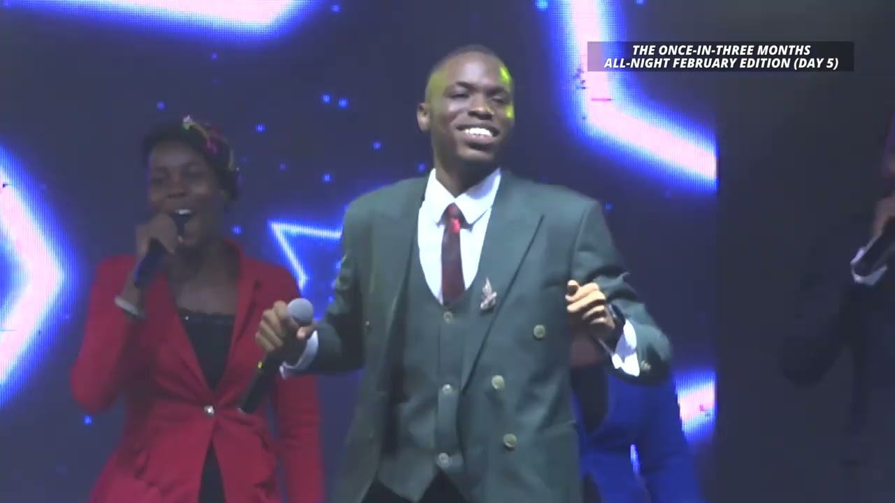 Tega Praise Powerful ministration at the Grand finale Free Indeed Once in 3 Months All-Night