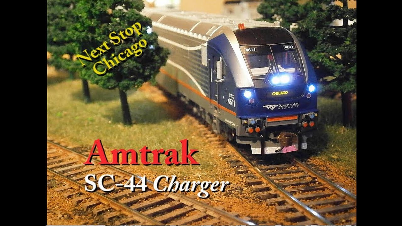 HO Amtrak Siemens Charger Locomotive SC-44
