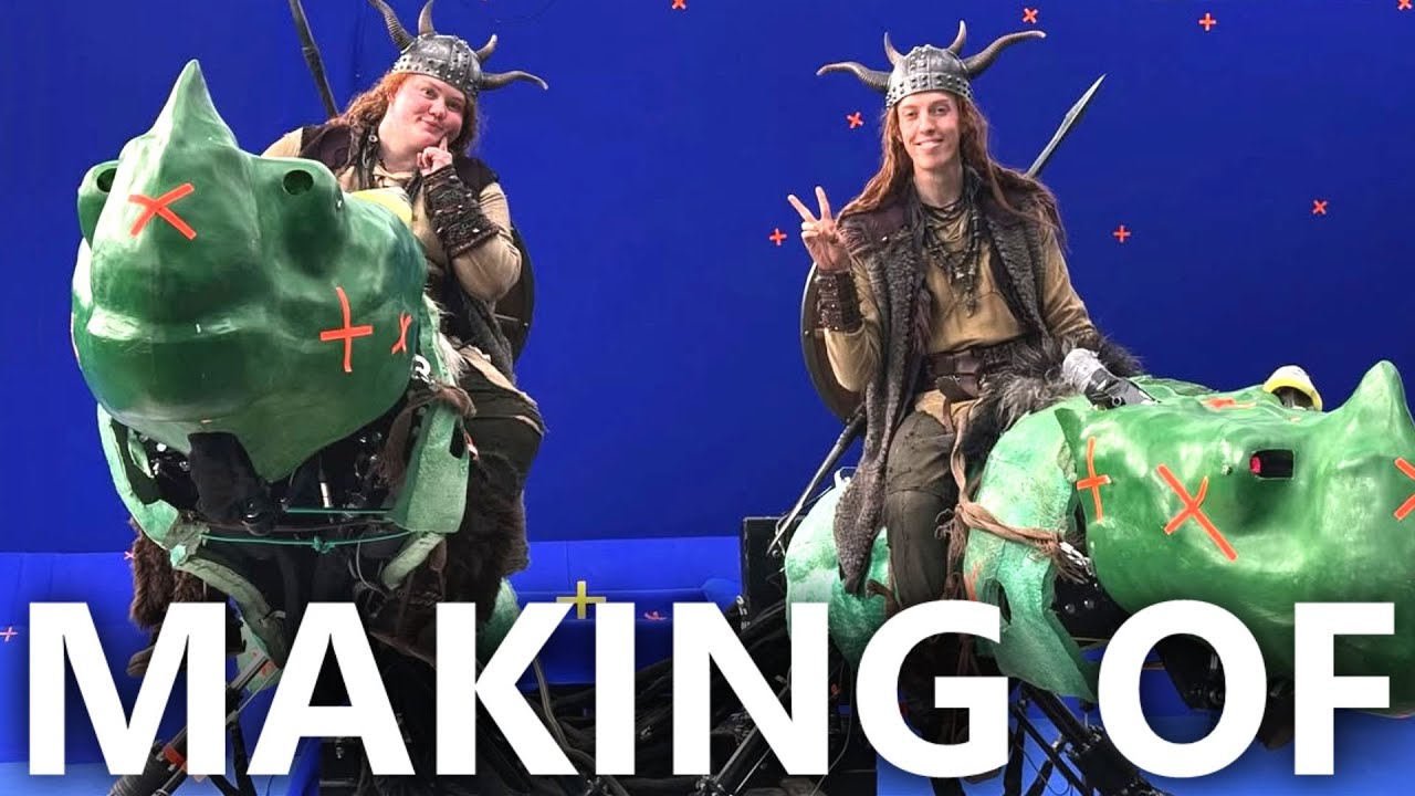 How to Train Your Dragon (2025) Behind the Scenes: Real Stunts, Dragon Rigs & VFX Magic