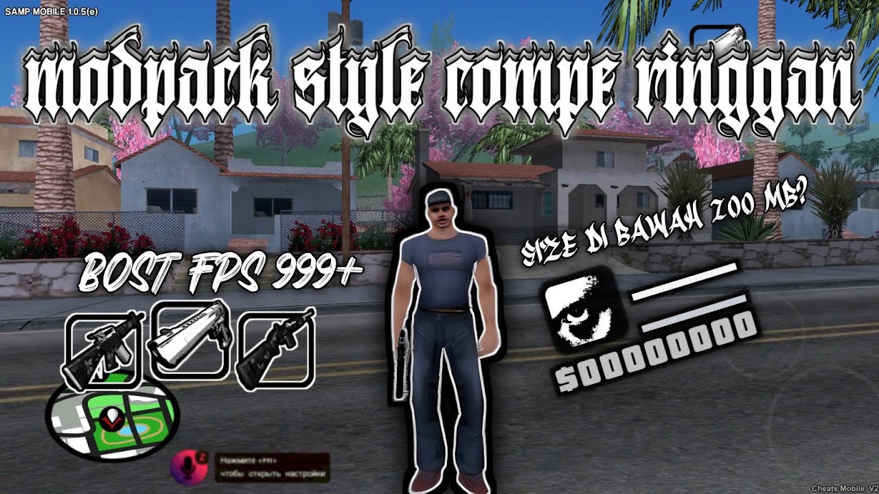 [ SHARE ] MODPACK COMPE BOST FPS 90+ | GTA SAMP ANDROID