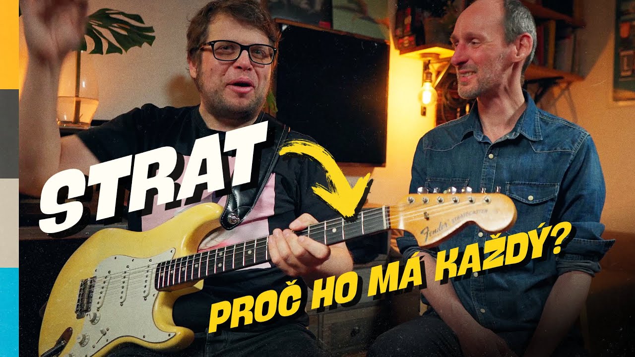 V čem je kytara Fender STRATOCASTER tak JEDINEČNÁ? (host: Adam Krofian)