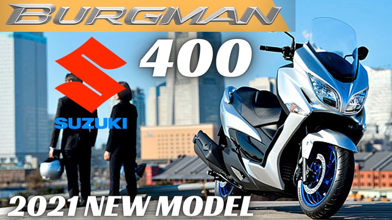 NEW 2021 SUZUKI BURGMAN 400 DETAILED LOOK | PROMOTION VIDEO