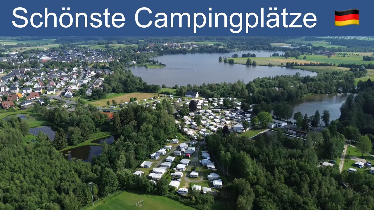 Wohnmobilstellplatz- Camping am Weißenstädter See - Weissenstadt Fichtelgebirge Fichtelpark