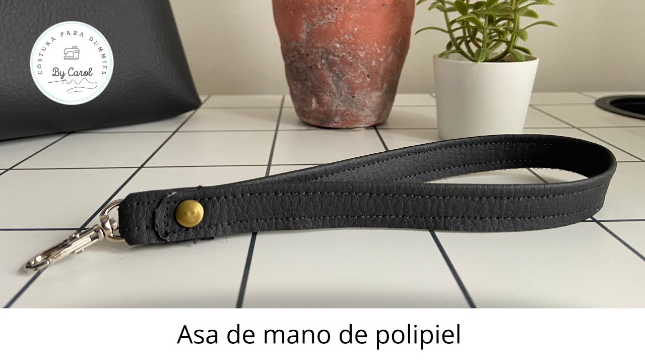 Mini tutorial costura: &iquest;C&oacute;mo hacer un asa de mano con polipiel?