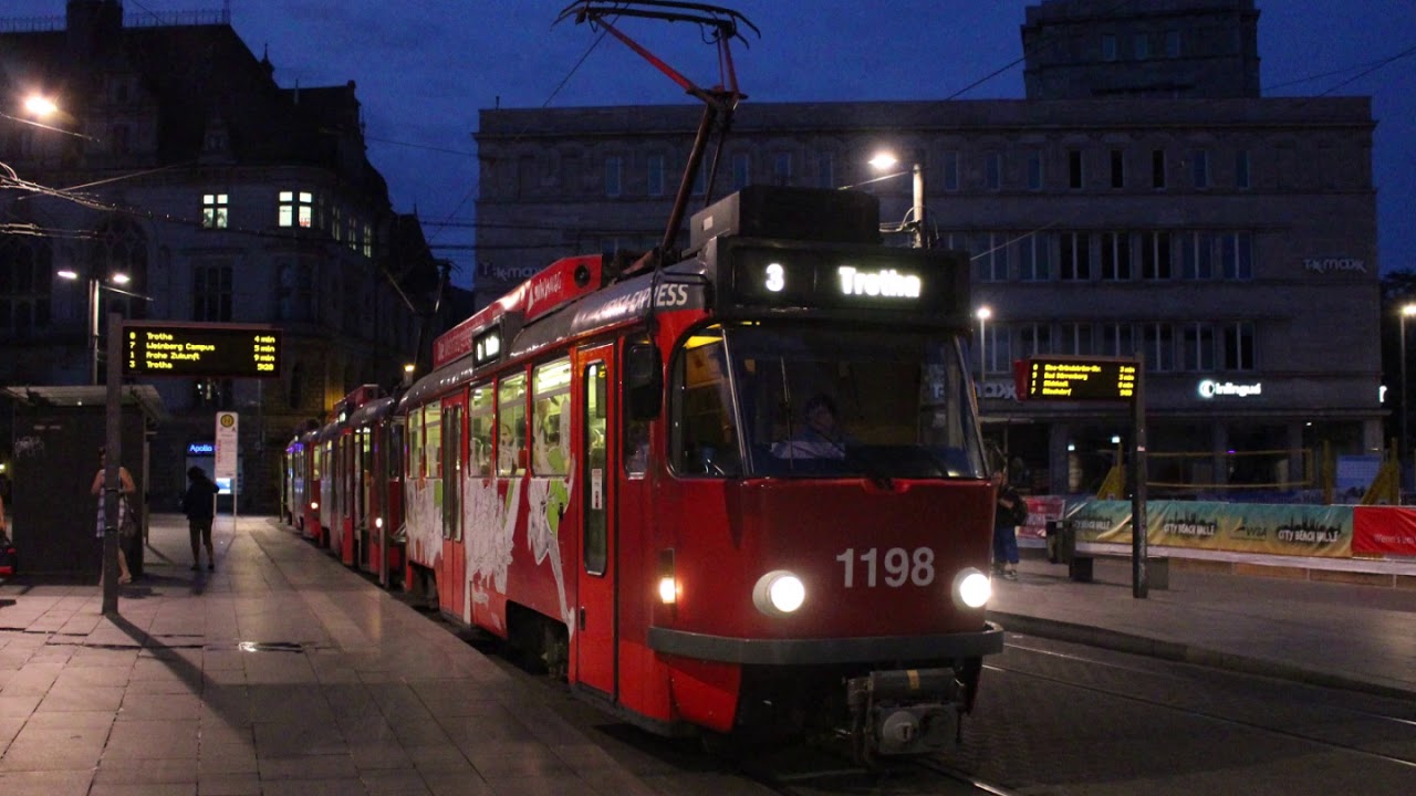 [Sound] Mitfahrt in einem Tatra T4DC der Havag