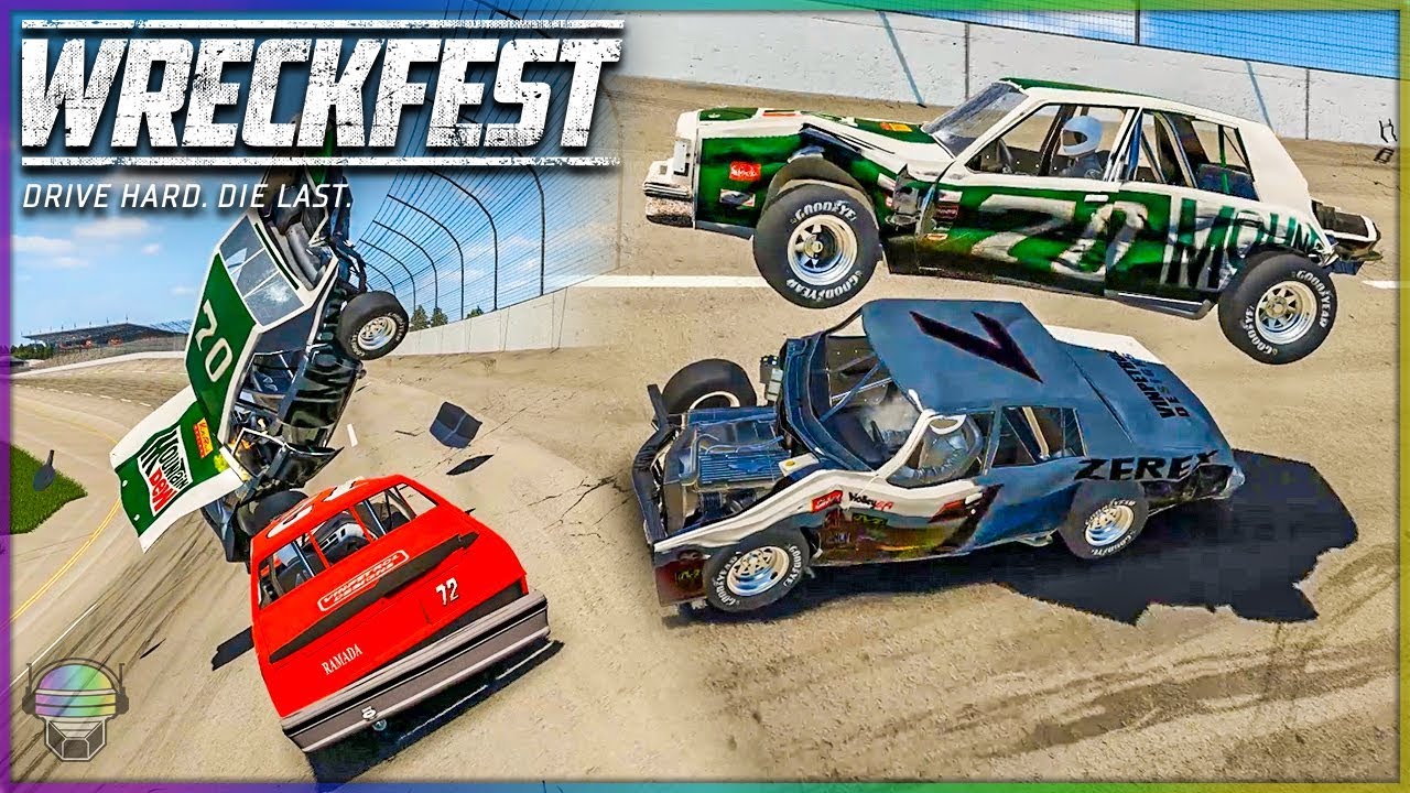 Талладега: Дурачество! | Wreckfest [Мультиплеер] | Мод NASCAR Legends