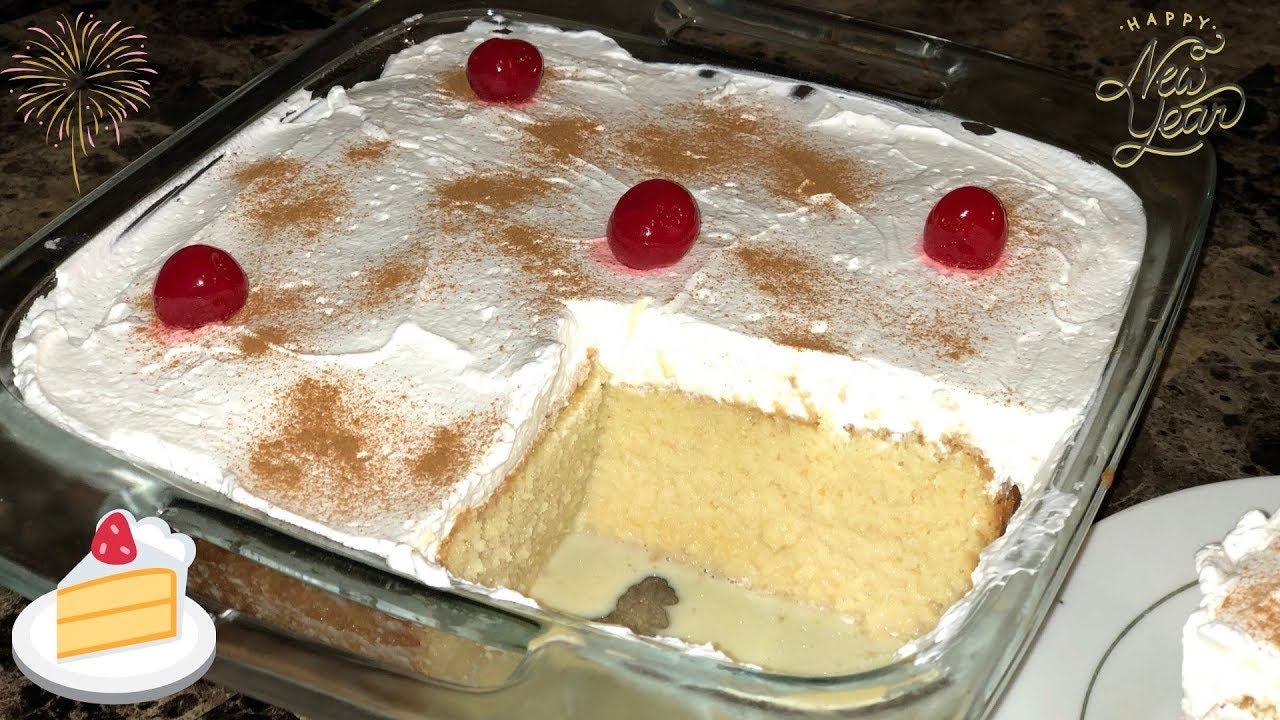 COMO HACER UN PASTEL TRES LECHES TRADICIONAL! QUE RICO Y FACIL!