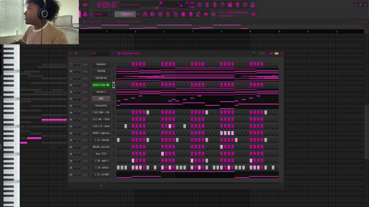Как создать биты для NINE VICIOUS в Fl Studio... | Подробный урок