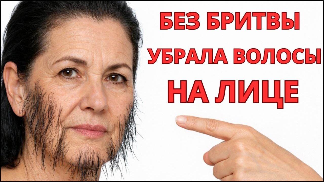 Как я наконец ИЗБАВИЛАСЬ от волос на лице БЕЗ БРИТВЫ и САЛОНА!Моё лучшее средство.