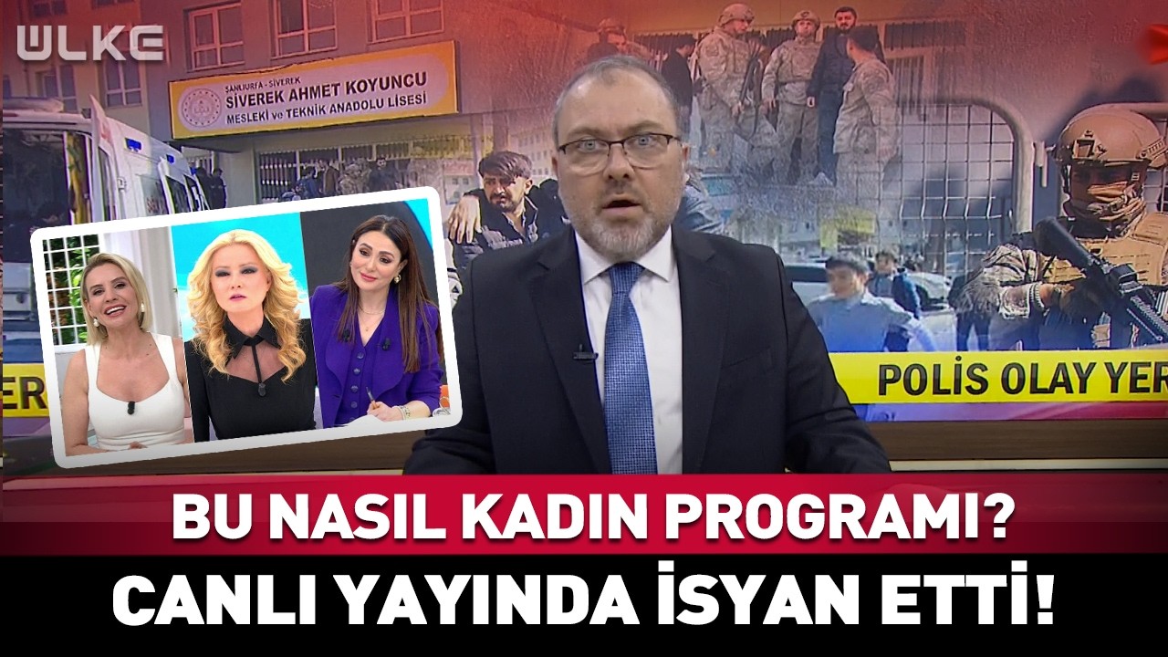&Ouml;ğlen Kadın Programları Başlıyor Kadın Programı Demeye Bin Şahit İster! Canlı Yayında İsyan Etti!