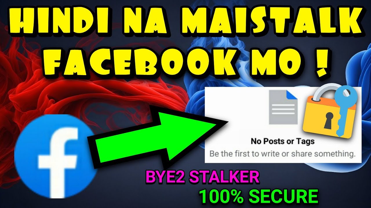 PAANO HINDI MA STALK ANG ATING FACEBOOK ACCOUNT? IWAS STALKER | NO POST AVAILABLE 2023