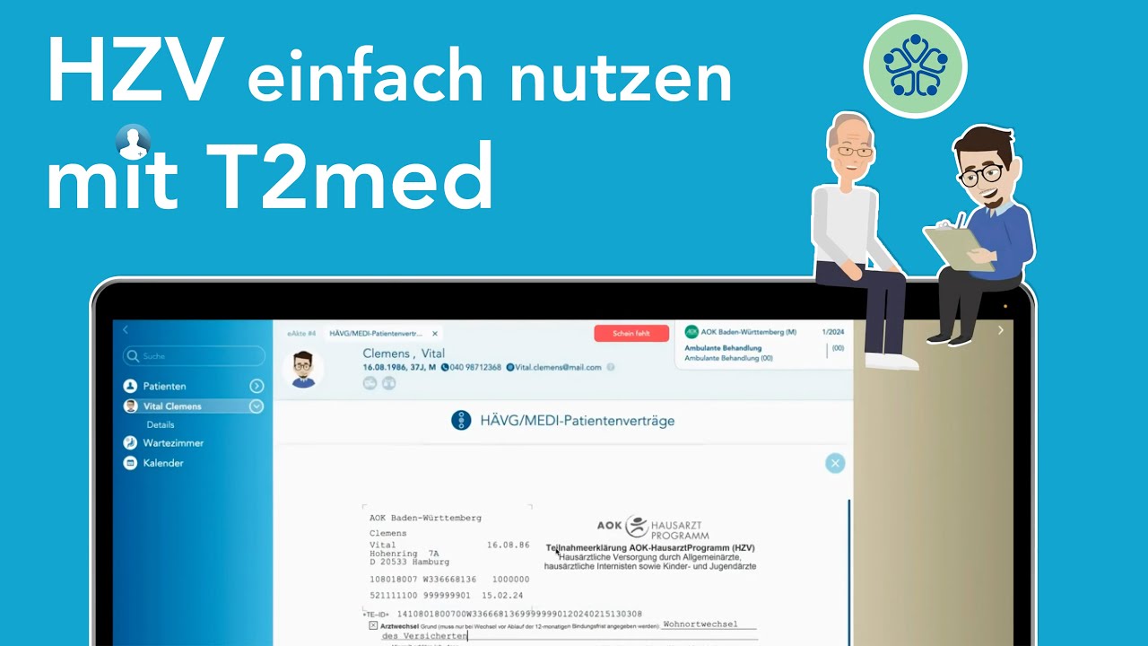 T2med | HZV einfach nutzen