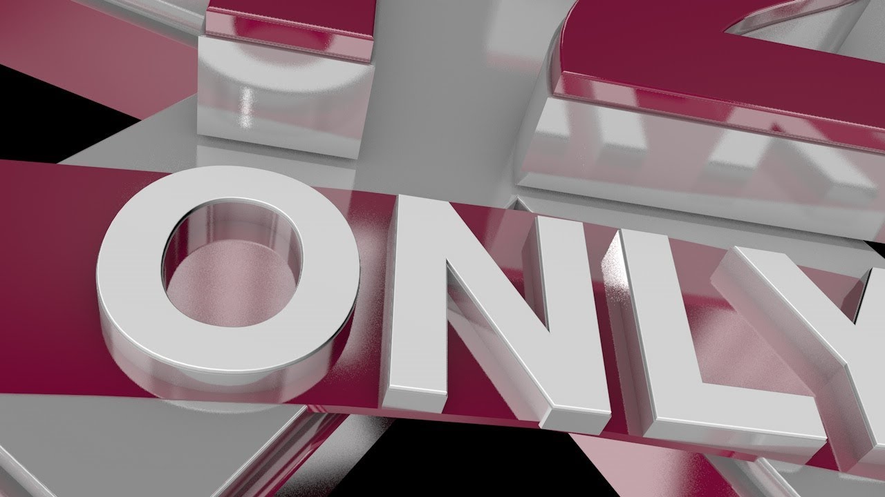 CINEMA 4D TUTORIAL LOGO ANIMATION PART 1