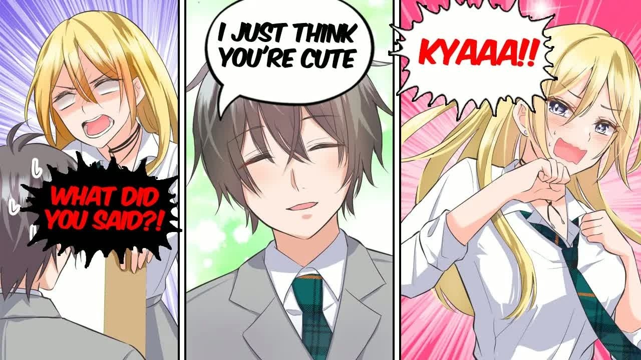 Manga Dub Me, The Nerd Changed The Delinquent Girl Personality After I Called Her ＂Cute＂  RomCom