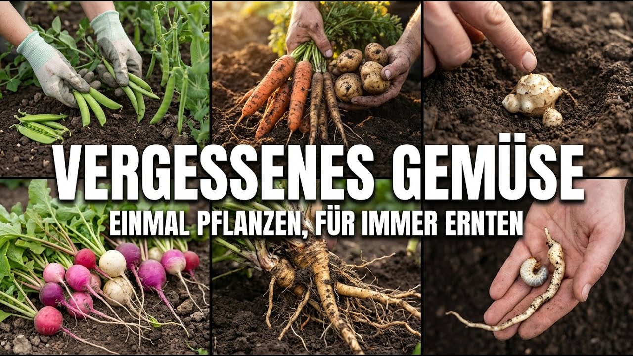 15 vergessene Gemüsesorten, die wie Unkraut wachsen — die Goldgrube für faule Gärtner